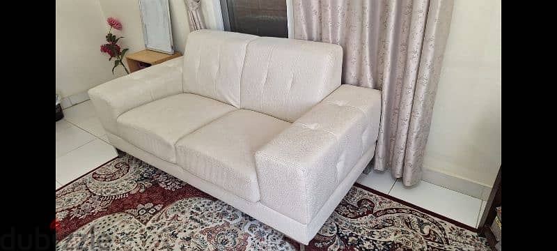 Sofa Set Leather 2+2  ( 4 seater)  home center 0