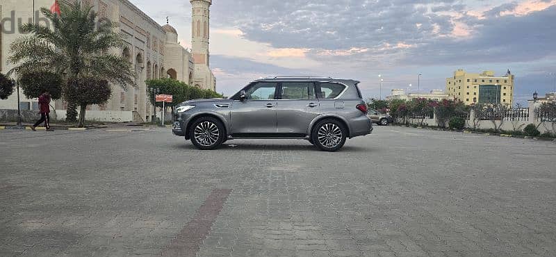 QX80 خليجي بدون حوادث ولاصبغ أعلى مواصفات سيرفس الوكاله المالك الاول 5