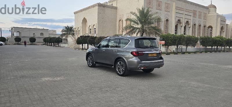 QX80 خليجي بدون حوادث ولاصبغ أعلى مواصفات سيرفس الوكاله المالك الاول 6