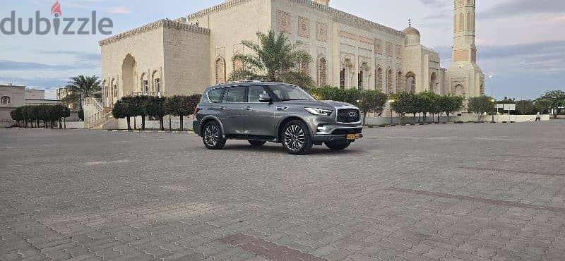 QX80 خليجي بدون حوادث ولاصبغ أعلى مواصفات سيرفس الوكاله المالك الاول 11