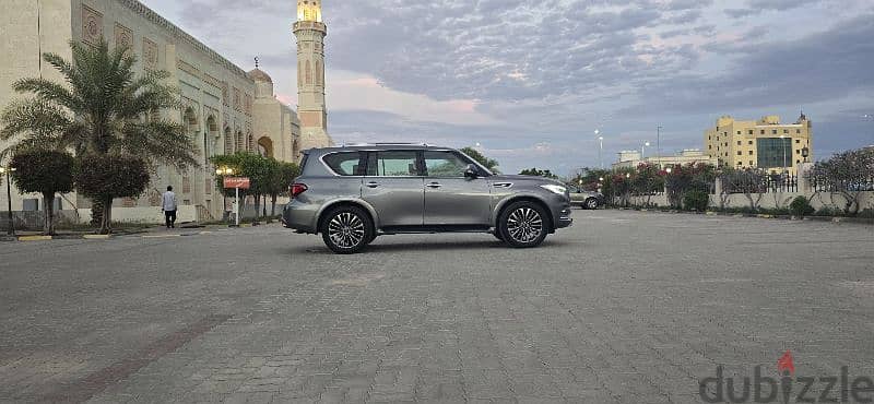 QX80 خليجي بدون حوادث ولاصبغ أعلى مواصفات سيرفس الوكاله المالك الاول 12