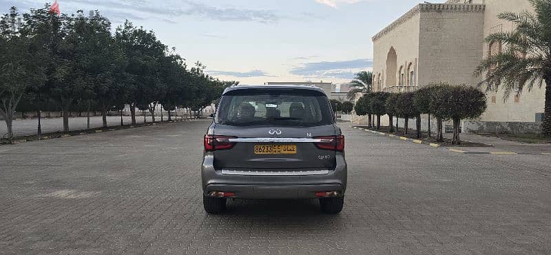 QX80 خليجي بدون حوادث ولاصبغ أعلى مواصفات سيرفس الوكاله المالك الاول 13