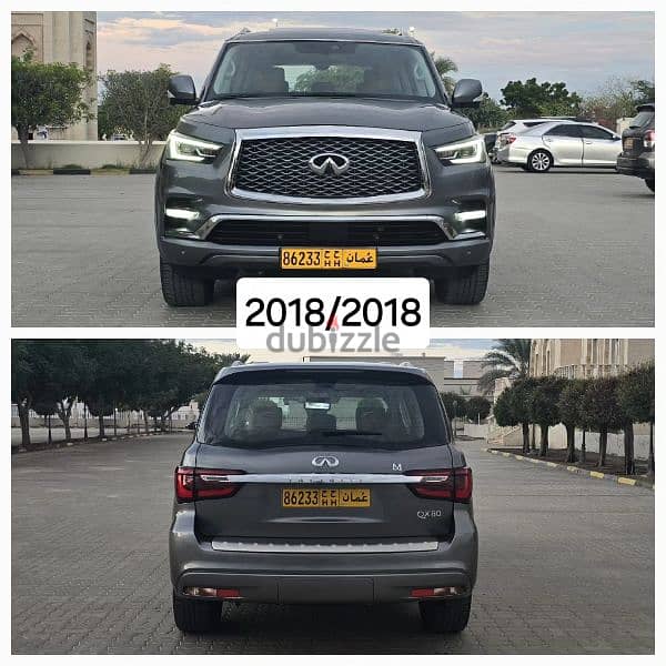 QX80 خليجي بدون حوادث ولاصبغ أعلى مواصفات سيرفس الوكاله المالك الاول 18