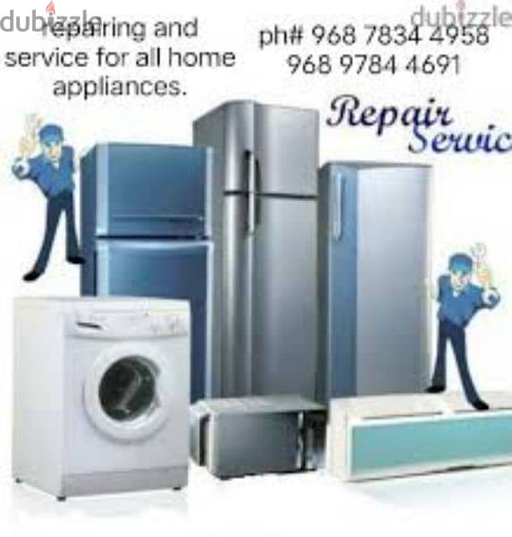 Ac Washiing Machiine and Refrigerator 0