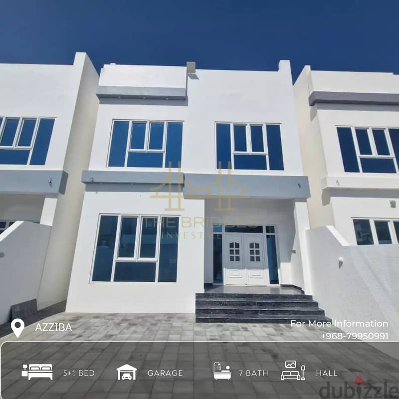 AZAIBA NORTH | BRAND NEW 5+1BR BEACH SIDE VILLA 0