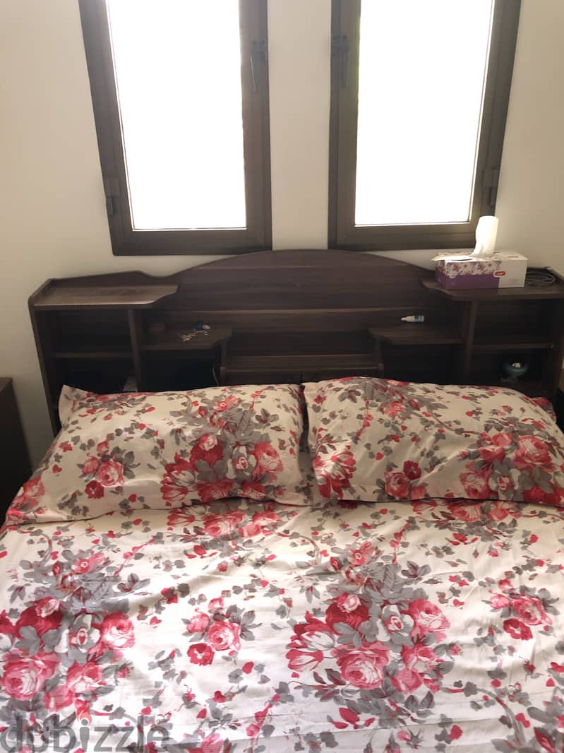 Bed and side table 1