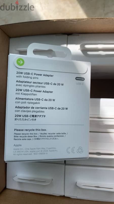 new apple adapter 20w 3