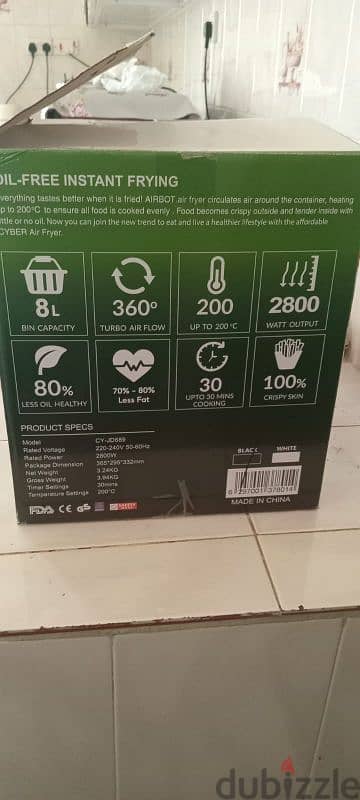 air. fryer. new. box. sale 1