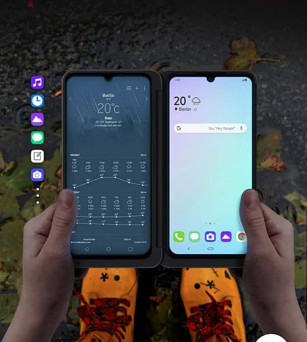 LG Dual screen fold 5