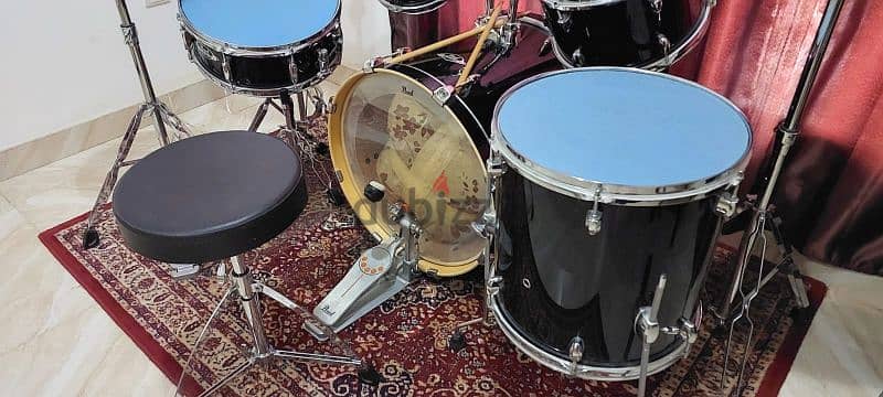 Pearl Make, CX-200 model, original, full drum set for selling. 4