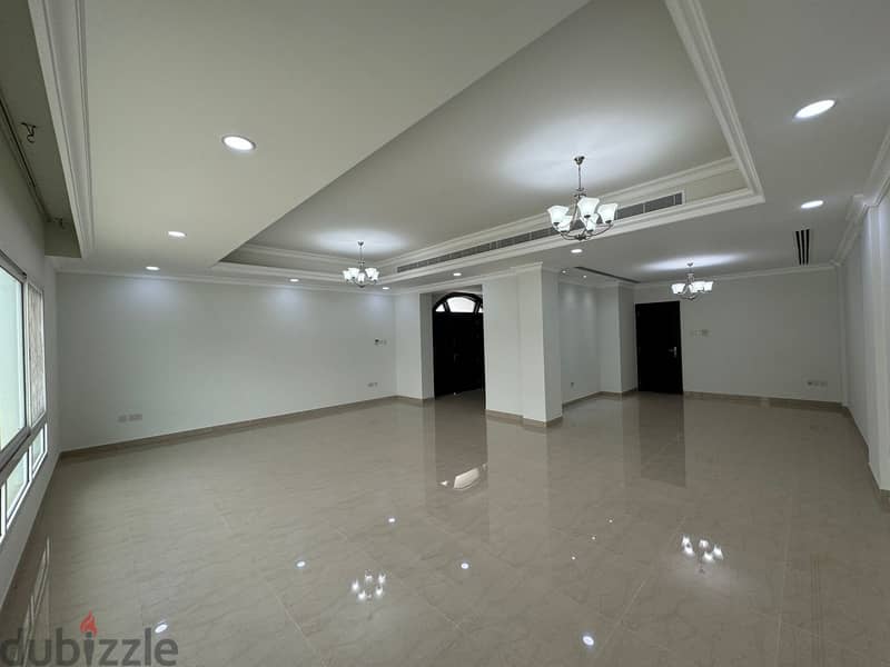 "SR-MZ-594 Sea Side Villa is located in a compound in Al Hail North 14