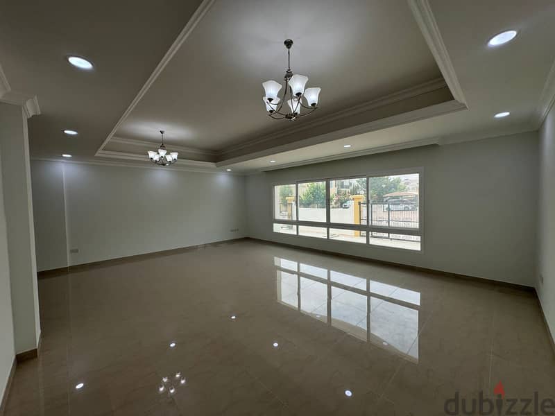 "SR-MZ-594 Sea Side Villa is located in a compound in Al Hail North 15