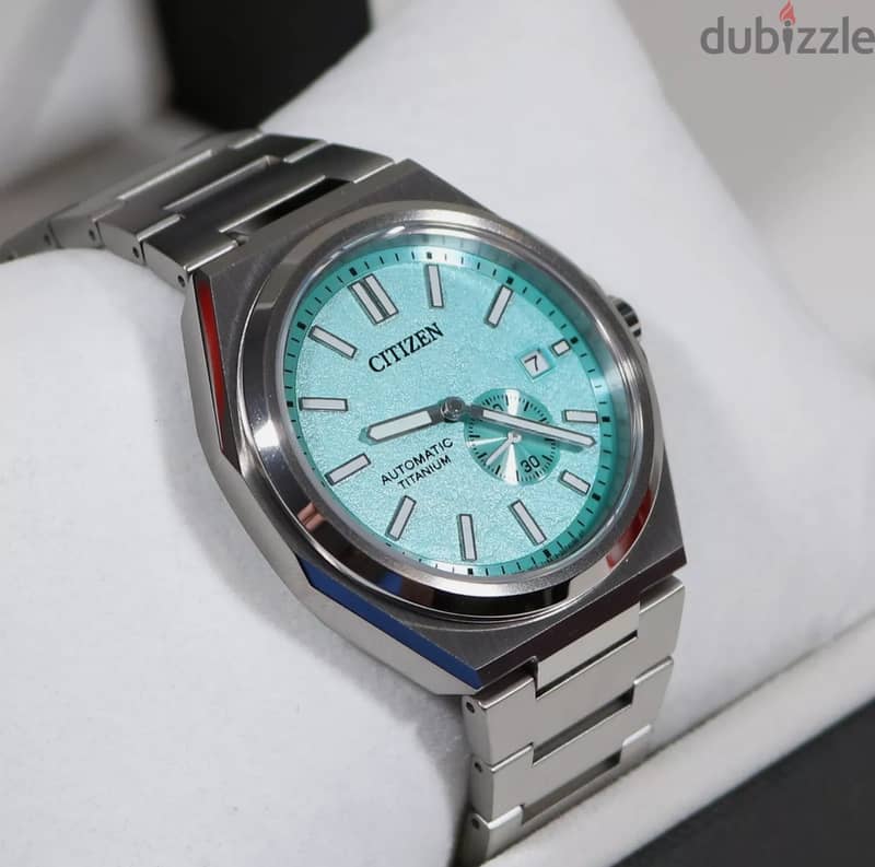 Citizen Super Titanium Turquoise NEW 5