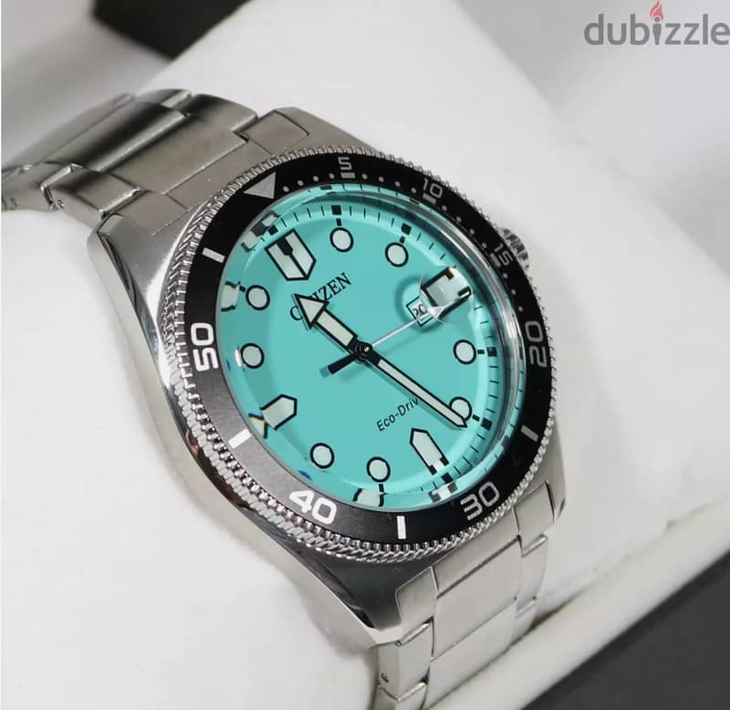 Citizen Eco-Drive Sports Turquoise Dial 6