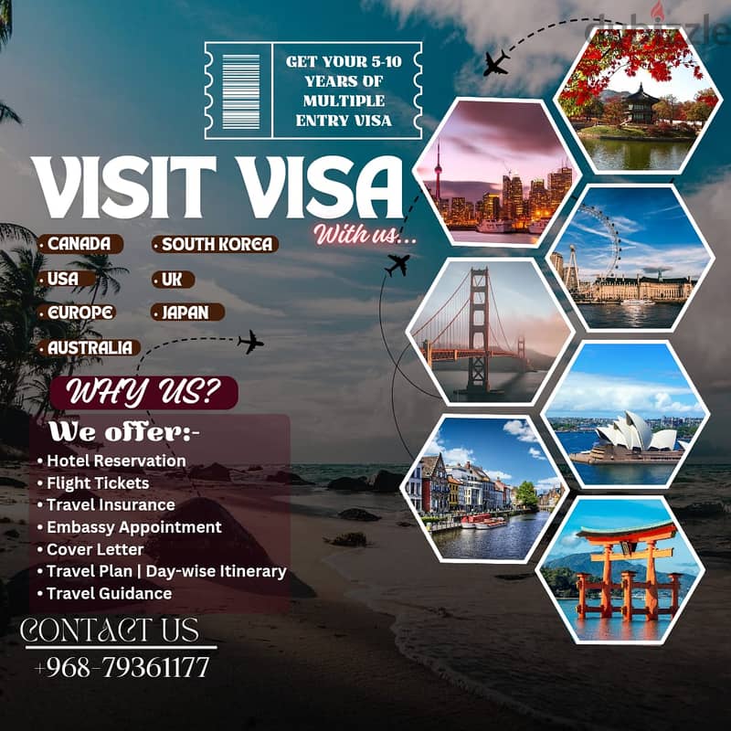 Apply for a Visit Visa and get a chance to win free Air Ticket 0