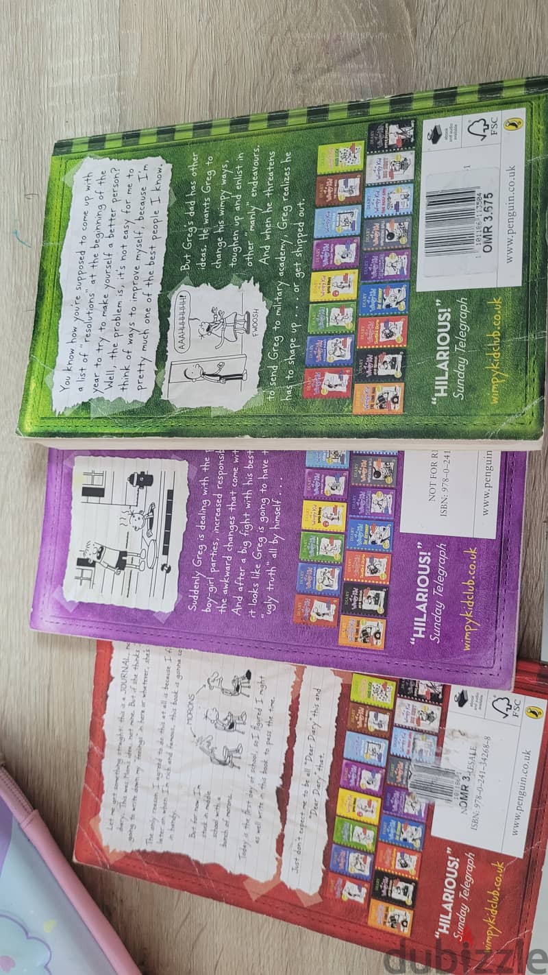 Children books. diary of a wimpy kid ,dork diaries 2