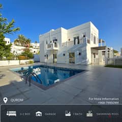 AL QURUM | LUXURY 5+2BR COMPOUND VILLA WITH PRIVATE POOL 0