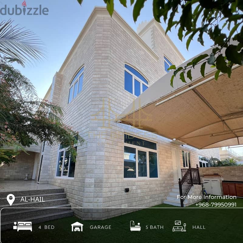 AL HAIL | WELL MAINTAINED 4 BR VILLA  CLOSE TO THE BEACH 0