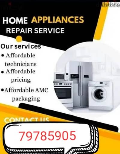 Ac fridge Automatic washing machine and rafegrater Repairing