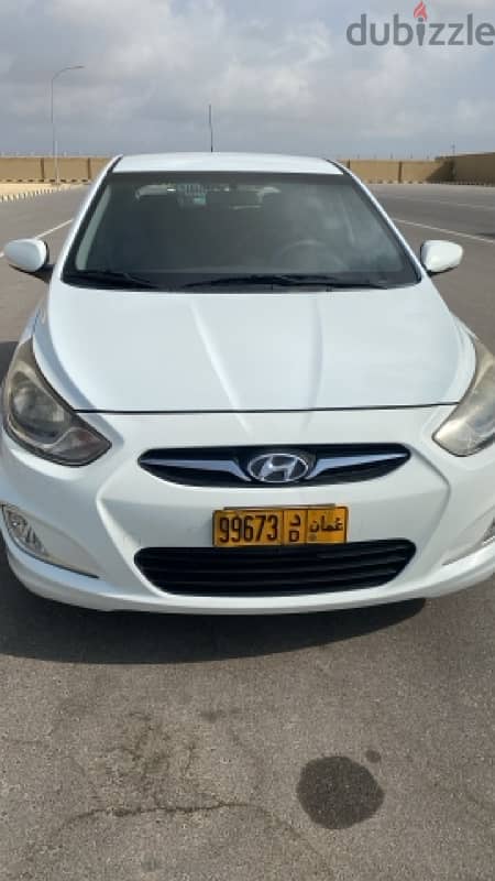 2013 Hyundai Accent Hatchback  'mailage 199 k ' Excellent condition 6