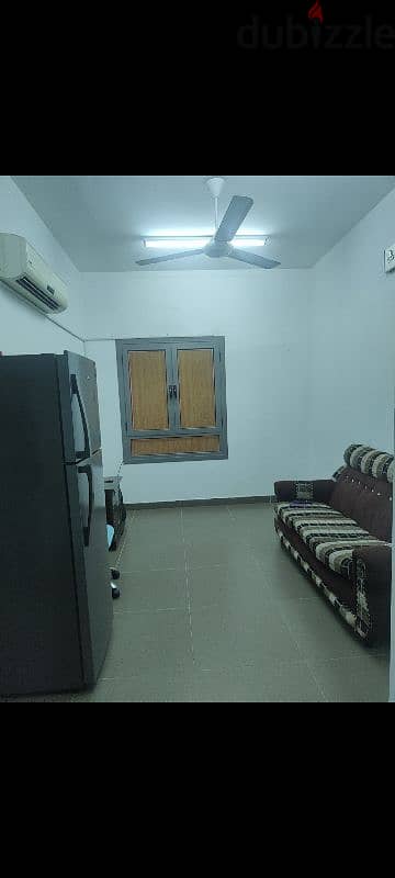 Fully Furnished 1 BHK Flat in Falaj Sohar close to Al Meera Market