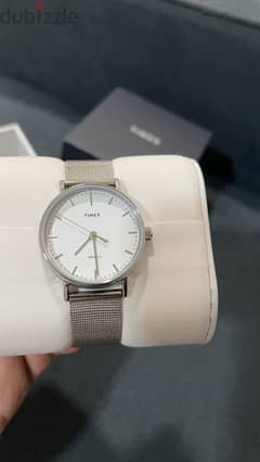 Timex watch ساعه تايمكس ابيض 0