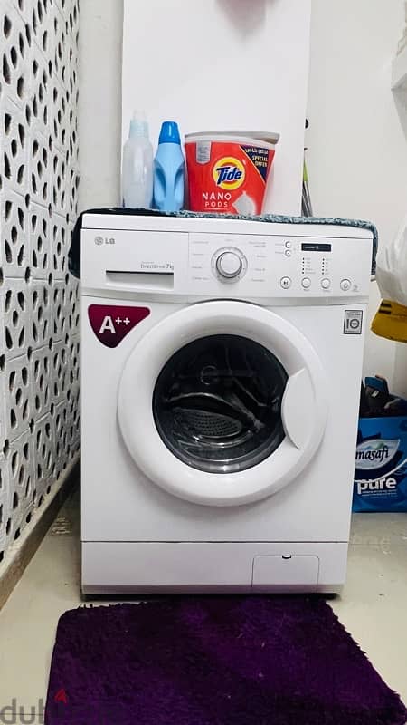 LG front load washing machine (7kg)for sale 0