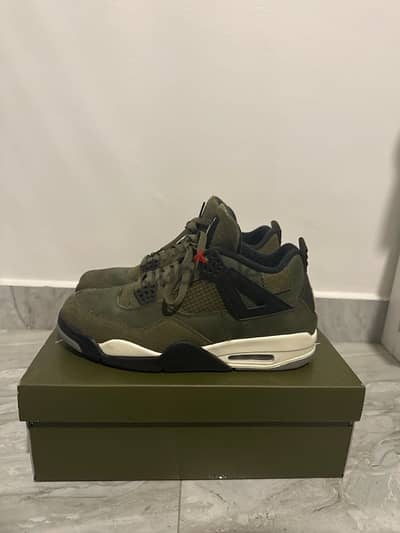 Jordan 4 craft olive