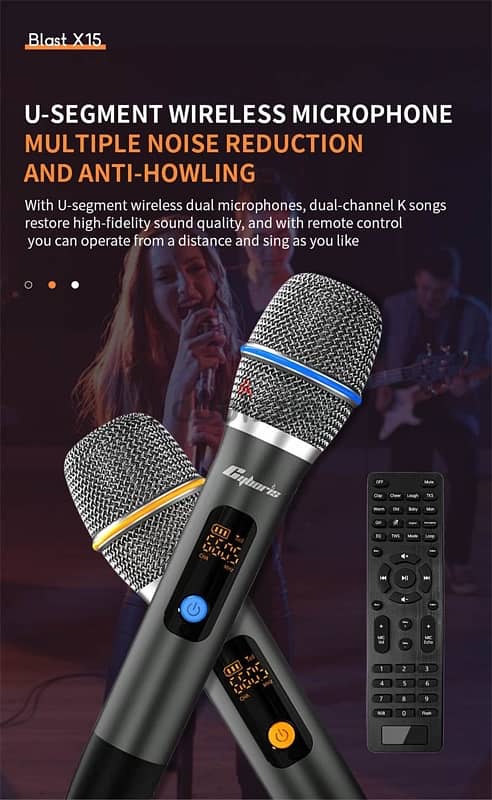 Bluetooth speaker karaoke machine 400 Watt Havy Bass at cheapest price 10