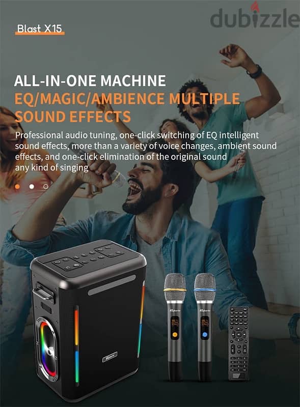 Bluetooth speaker karaoke machine 400 Watt Havy Bass at cheapest price 11