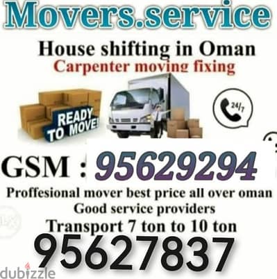 all Oman Mover's House shifting office villa transport service e