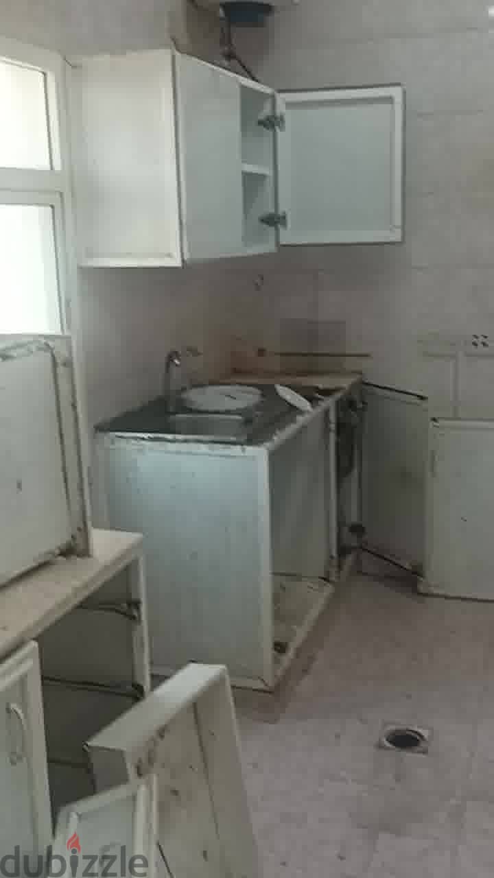 Azaiba 1BHK for rent near azeba market bedroom hall kitchen 2 toielts 1