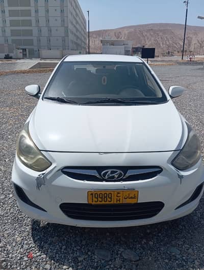 Hyundai Accent 2013  AUTOMATIC FOR SALE IN ALKHUWAIR