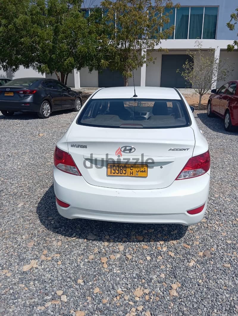 Hyundai Accent 2013  AUTOMATIC FOR SALE IN ALKHUWAIR 1