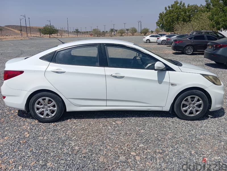 Hyundai Accent 2013  AUTOMATIC FOR SALE IN ALKHUWAIR 4