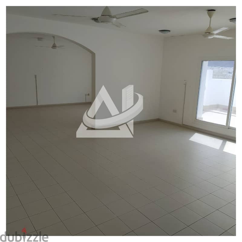 ADA607** Sapcious 3BHK Penthouse flat For rent in khuwair 2