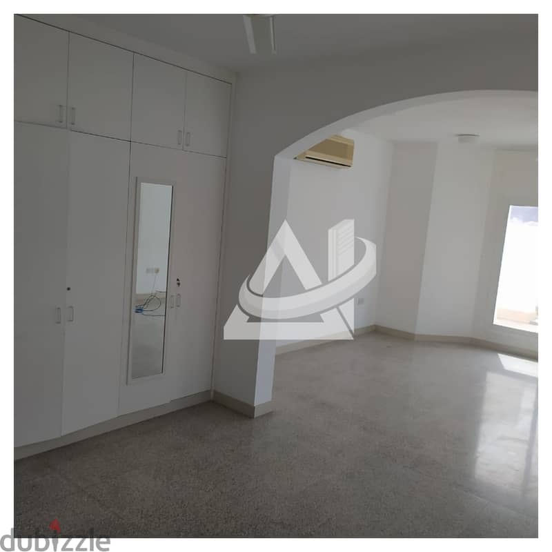 ADA607** Sapcious 3BHK Penthouse flat For rent in khuwair 13