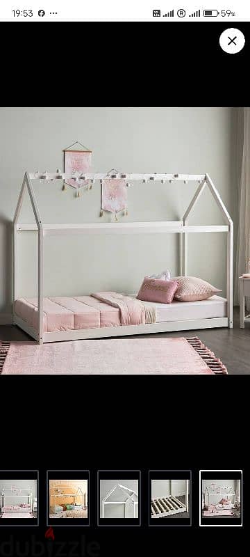 baby bed with comfy  mattress 1