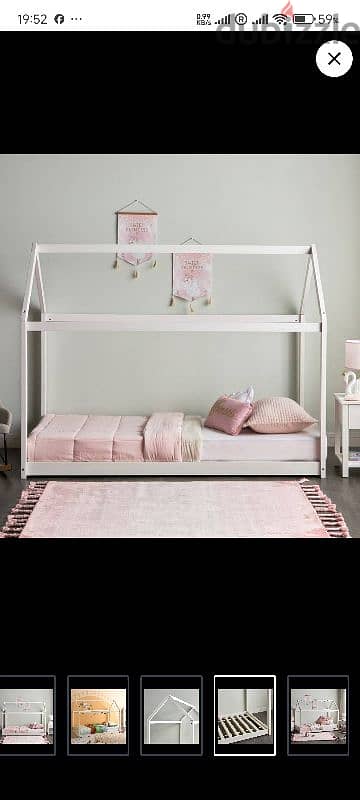 baby bed with comfy  mattress 2