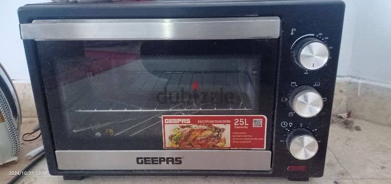 Geepas microwave grill oven for sale 0