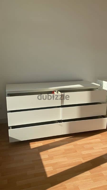 drawer storage + baby bed/matress 1