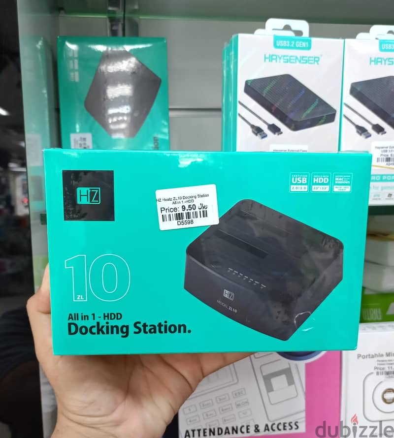 Hz Heatz zl 10 Docking Station All in 1 HDD 0