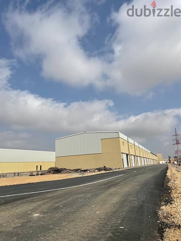 مستودعات للابجار بموقع مميز في الرسيل warehouse for rent in Al Raisal 1