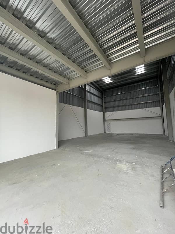 مستودعات للابجار بموقع مميز في الرسيل warehouse for rent in Al Raisal 3