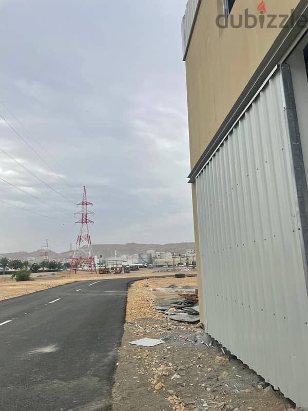 مستودعات للابجار بموقع مميز في الرسيل warehouse for rent in Al Raisal 8