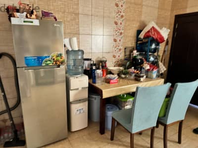 FRIDGE, WASHING MACHINE, GAS COOKER