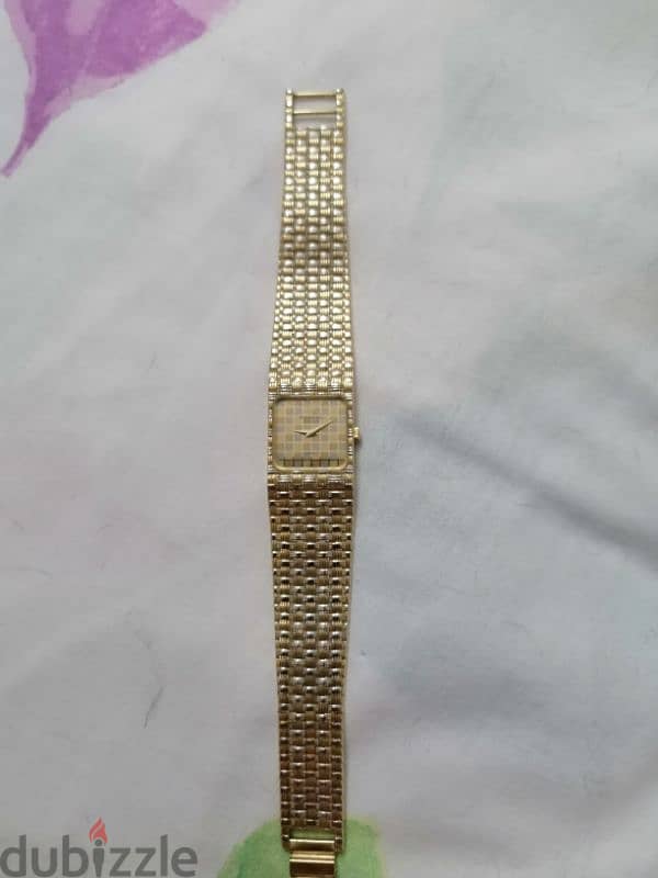 18K gold watch Swiss 0