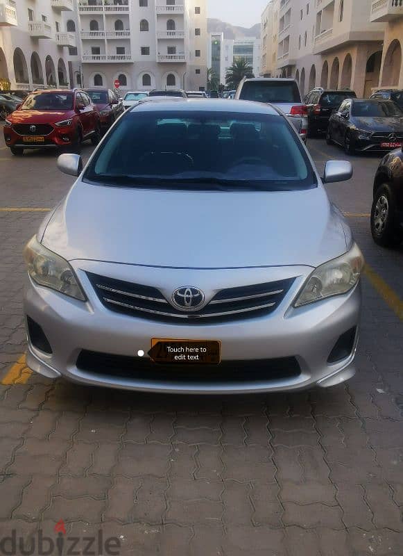 Toyota Corolla 2013 0