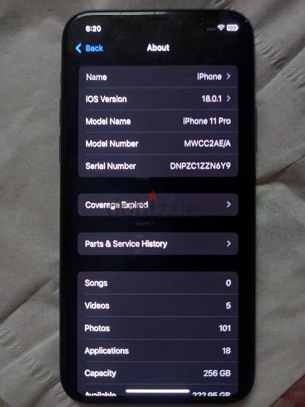 iphone 11 pro 256 gb for sale 8