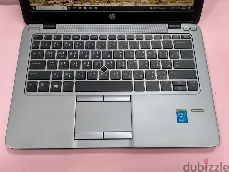 HP ELITEBOOK 820 CORE I7 8GB RAM 256GB SSD 12.5 INCH SCREEN 1